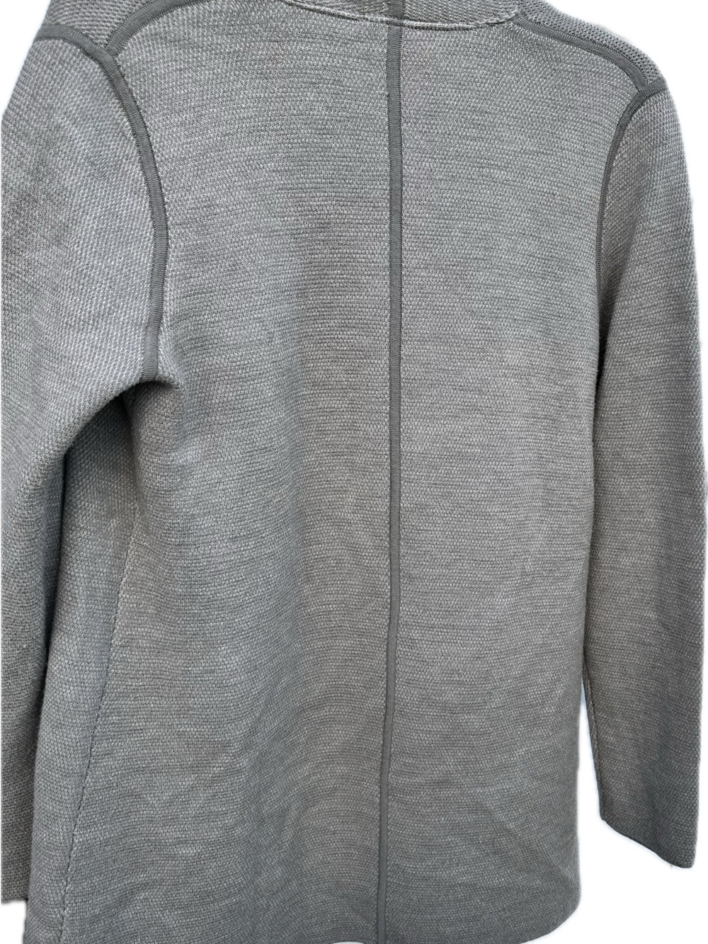 Talbots Merino Wool Open-Front Cardigan - Picture 3 of 6